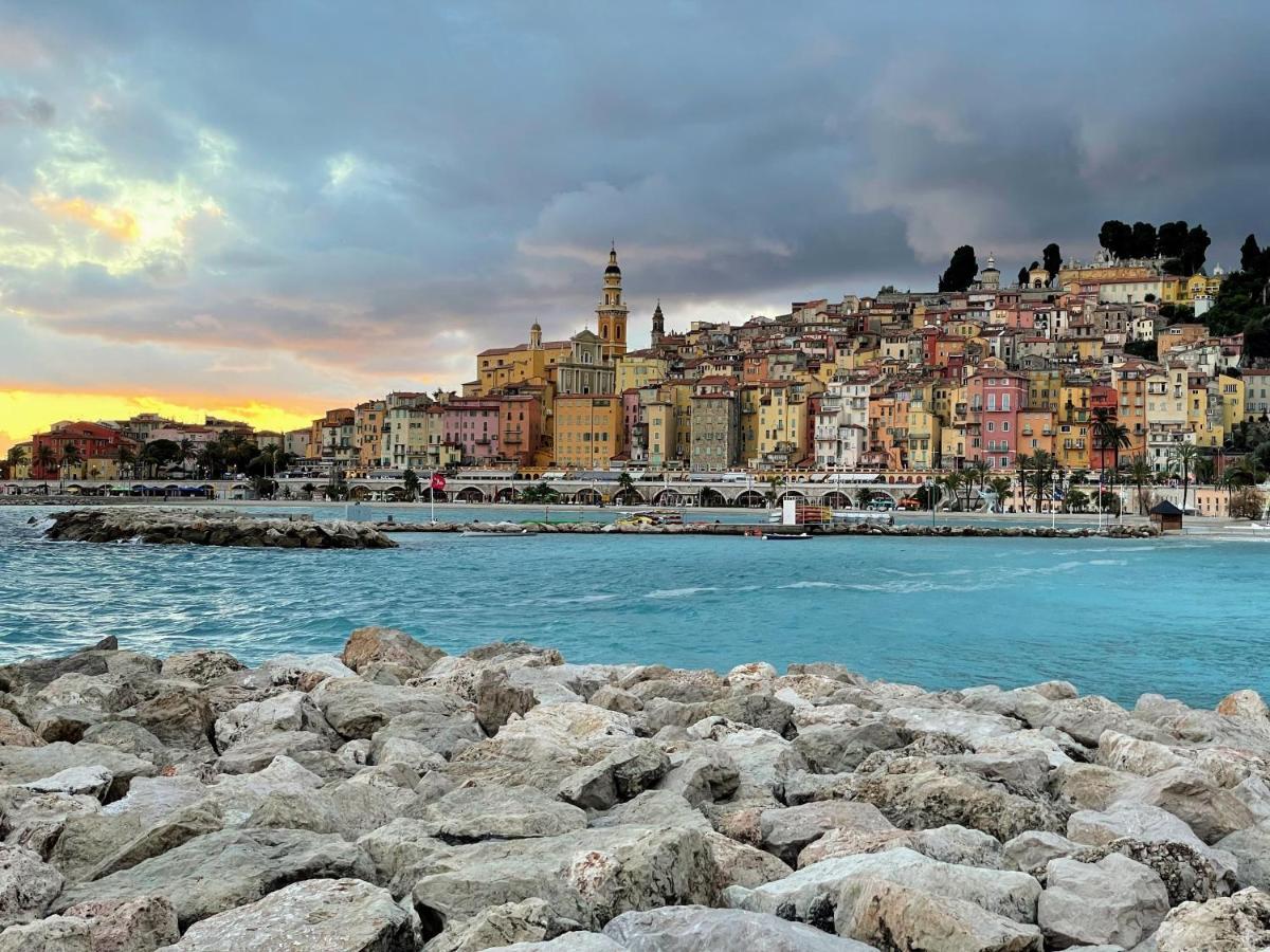 Regina Sur La Plage Menton Kültér fotó